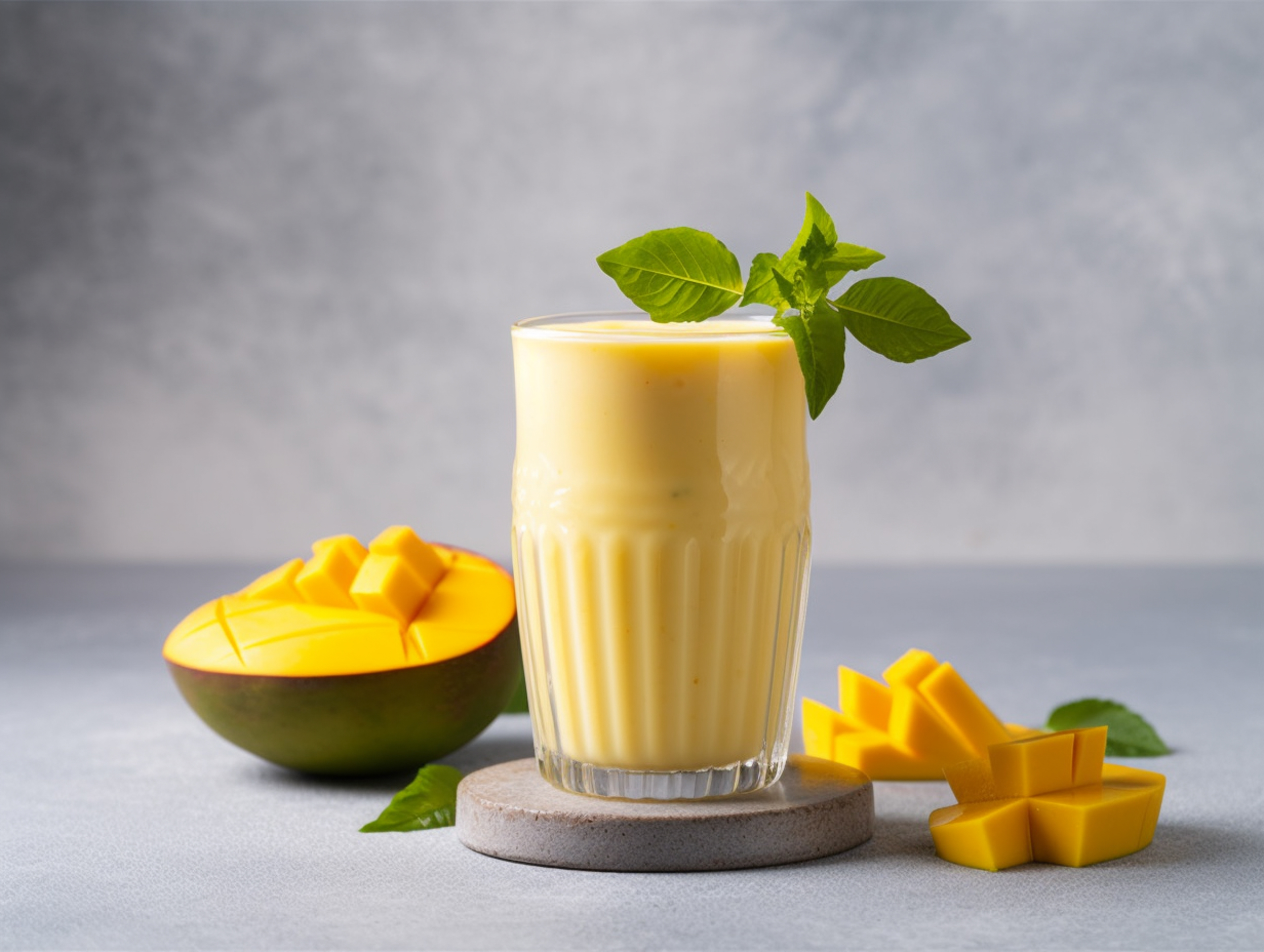 Mango & Almond Smoothie image