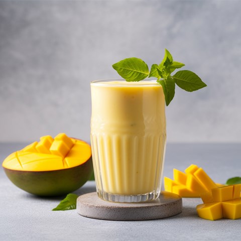 Mango & Almond Smoothie image